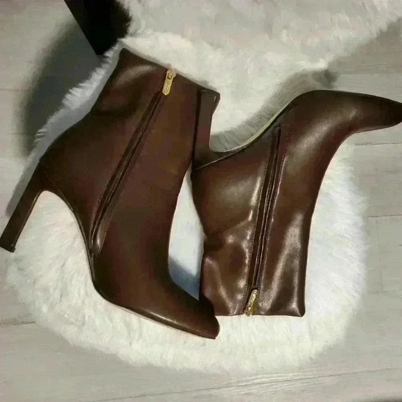 Franco Sarto Chocolate Ankle Boot - Picture 1 of 6